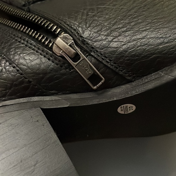 NEW Leather Heeled Black Boots from Plenty Store - Picture 8 of 12